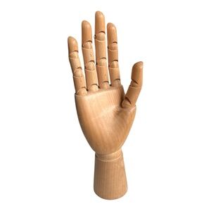 Vintage Wooden Hand Model